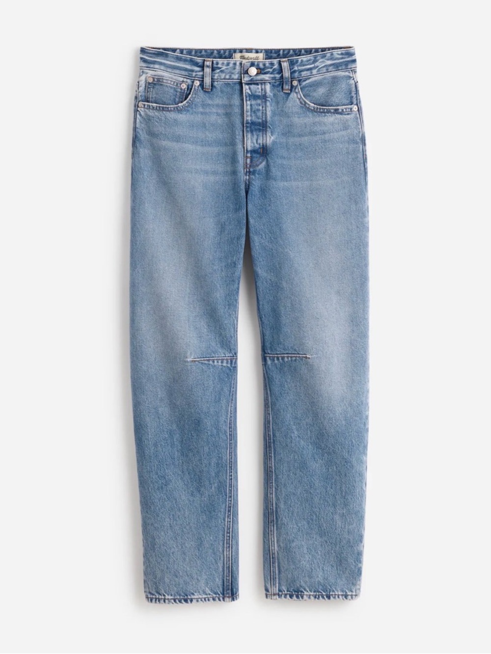 Madewell Petite Darted Barrel Jeans